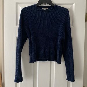 Blue cropped sweater from Papaya